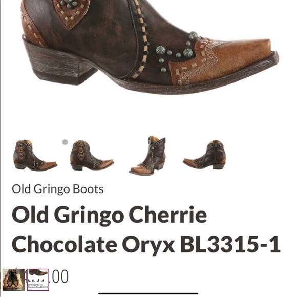 ISO Old Gringo Cherrie Ankle Boots - Picture 2 of 4